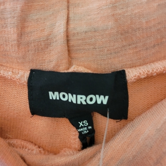 Monrow Super Soft Drawstring Sweatpants XS NWT - Picture 5 of 10